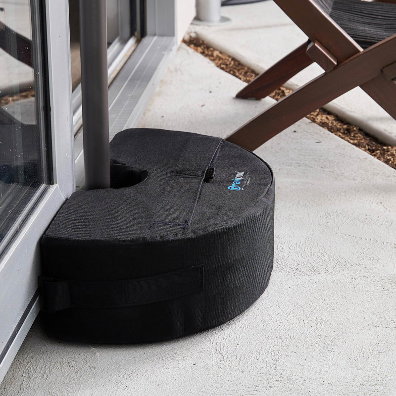 Gravipod HalfRound Umbrella Base Weight Bag Up to 50 lbs. & Reviews